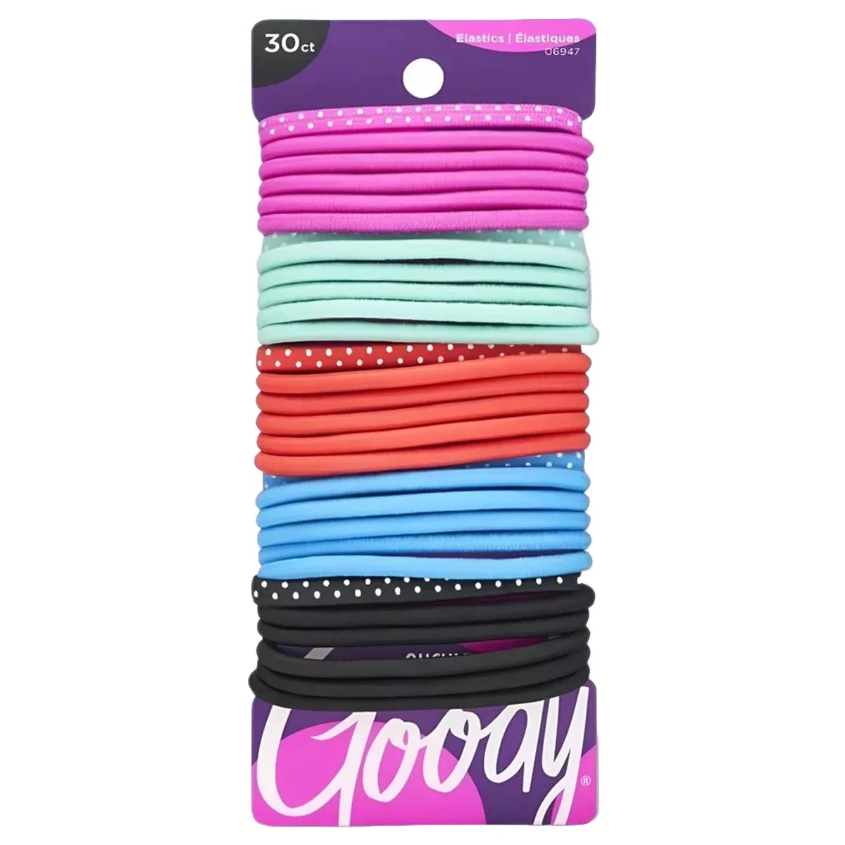 Goody #06947 Ouchless Damage-Free Hold Elastics 30ct
