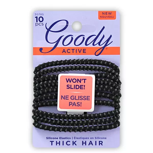 Goody #30785 Active Elastics 4mm 2.75" 10pcs