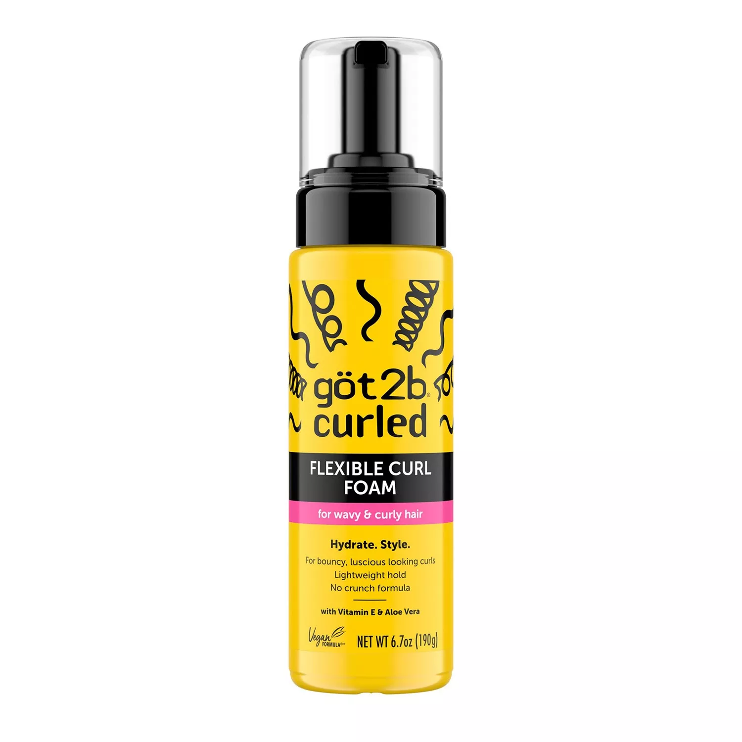 Got2b Curled Flexible Curl Foam 6.7oz/ 190g