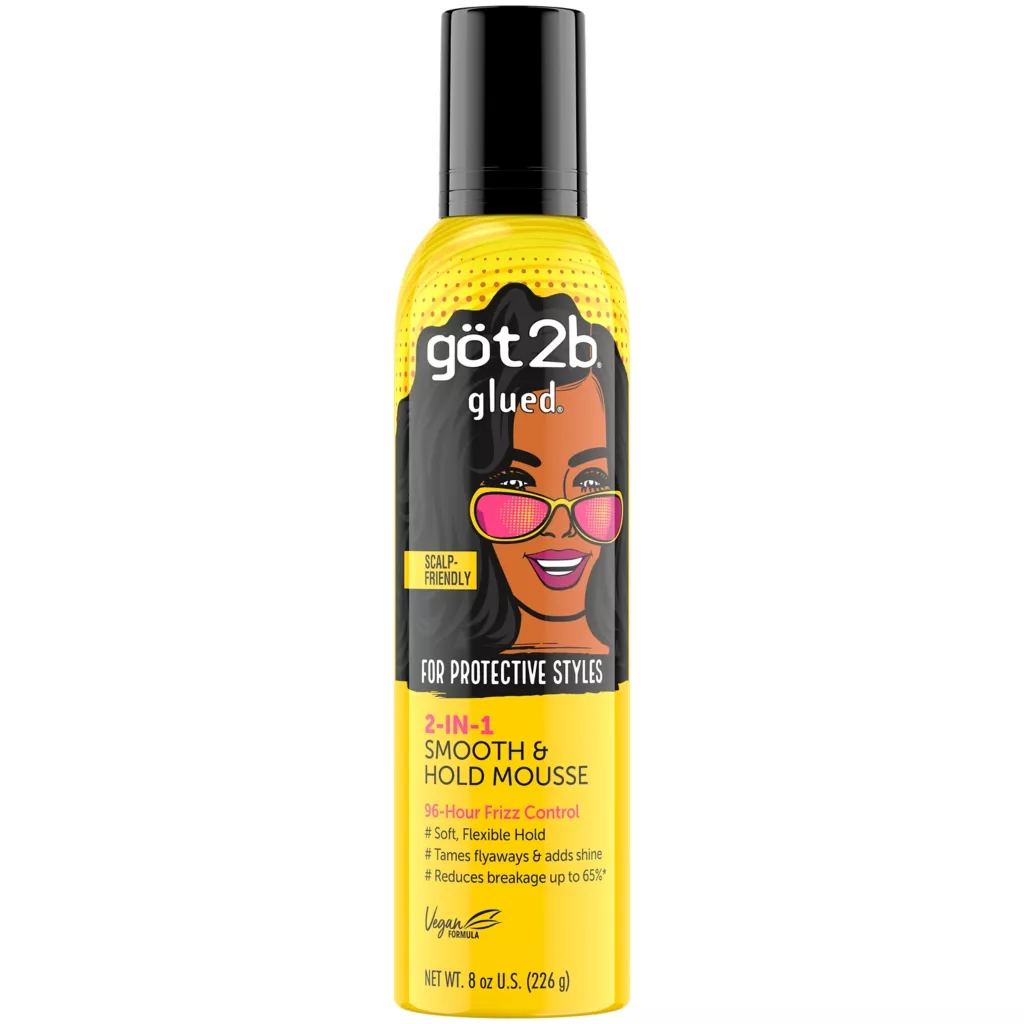GOT2B GLUED 2-IN-1 SMOOTH & HOLD MOUSSE