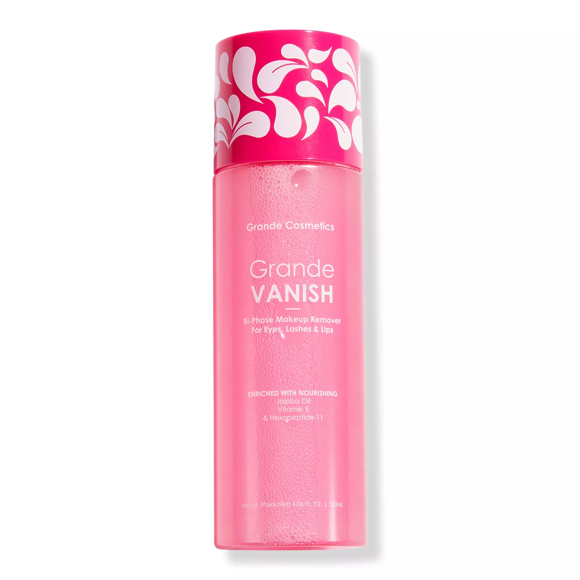 GrandeVANISH Bi-Phase Makeup Remover for Eyes, Lashes & Lips