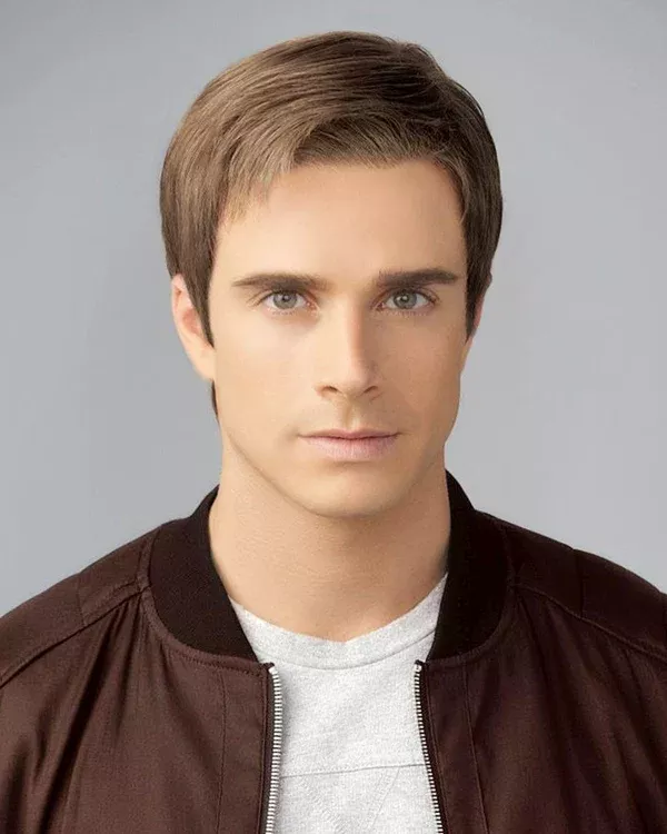 Grit Average/Large Men's Lace Front & Monofilament Synthetic Wig by HIM