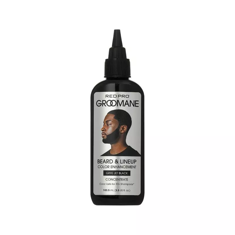 GROOMANE SEMI-PERMANENT BEARD DYE COLOR ENHANCEMENT FOR MEN’S BEARDS, HAIRLINES