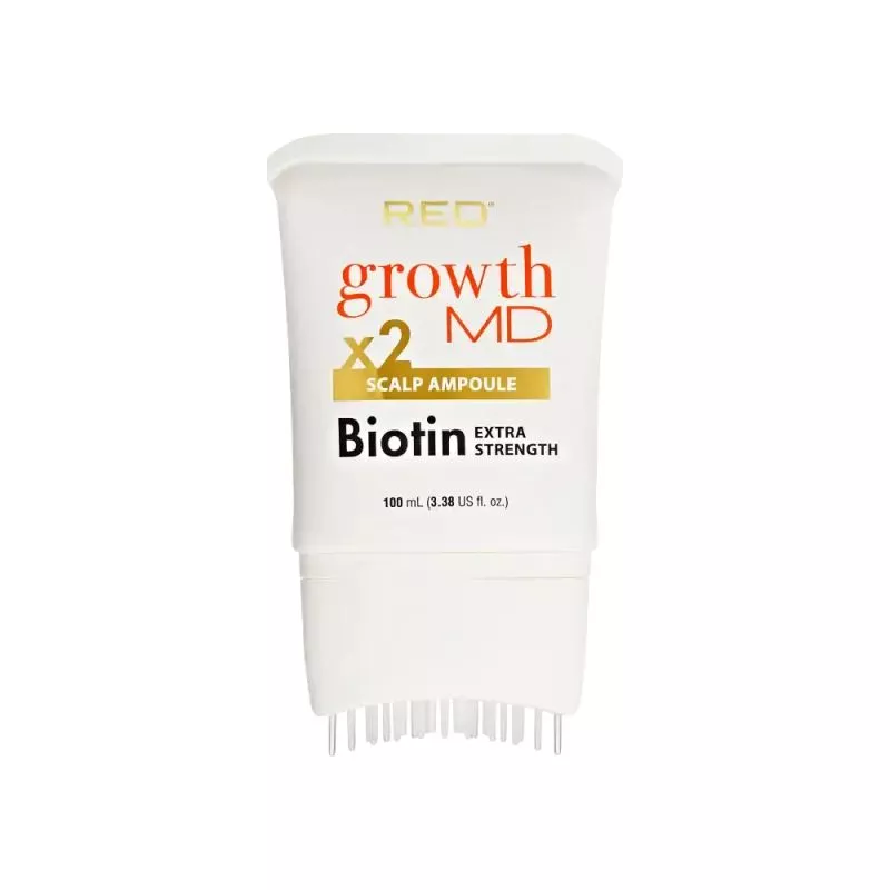 GROWTHMD EXTRA STRENGTH SCALP TREATMENT AMPOULE WITH BIOTIN & BRUSH APPLICATOR