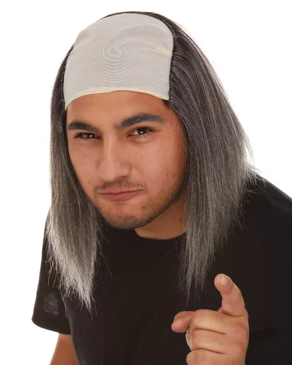 Grumpy Old Man Costume Wig by Characters