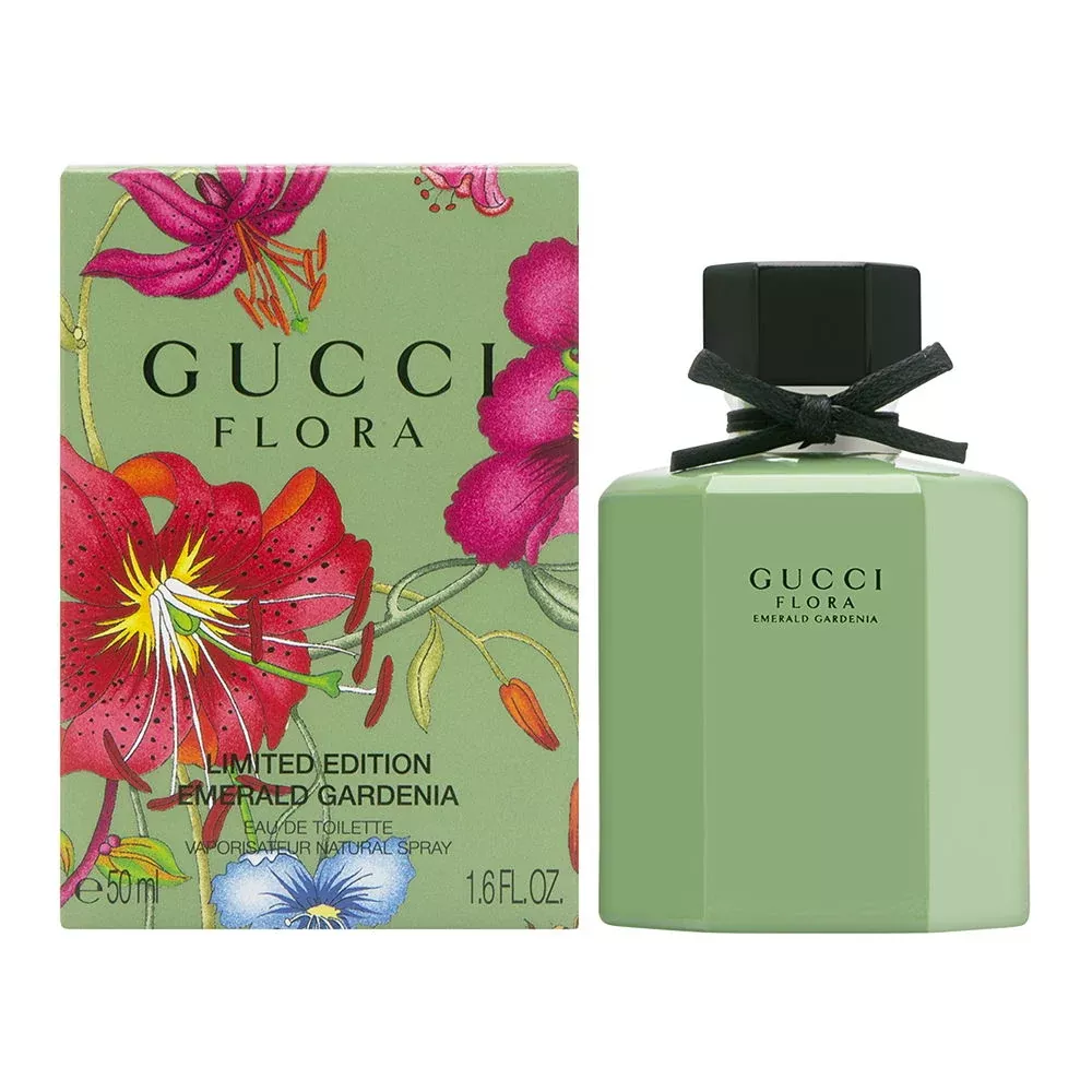 Gucci Flora Emerald Gardenia for Women 1.6 oz Eau de Toilette Spray