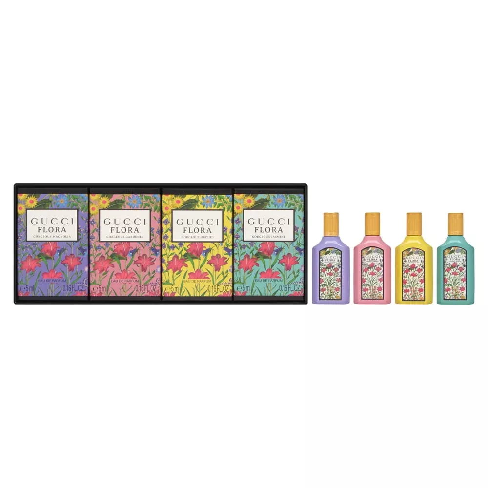 Gucci Flora Miniature Collection for Women 4 Piece Set