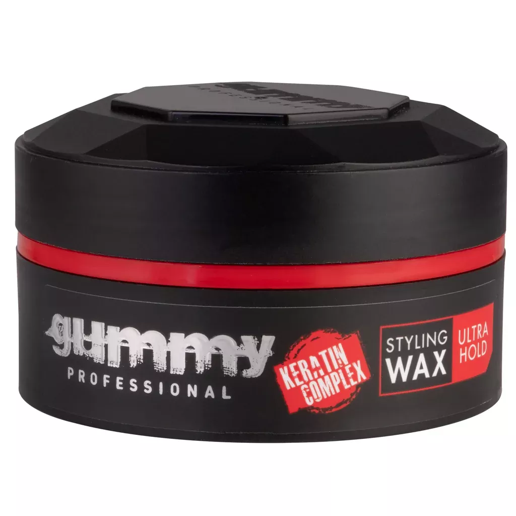 GUMMY HAIR WAX ULTRA HOLD RED 5oz