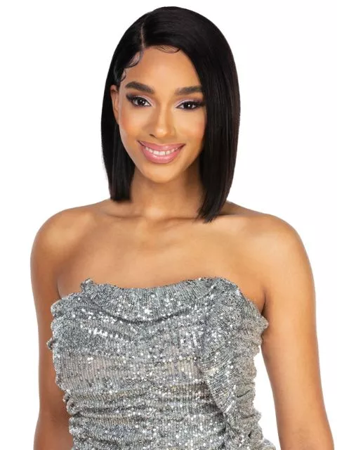 Harlem 125 Brazilian Natural Remy UHD STRAIGHT 12″ Whole Lace Wig- BLW01