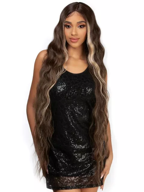 Harlem 125 X.tra Long Collection Ultra HD Glueless Lace Wig – LH091