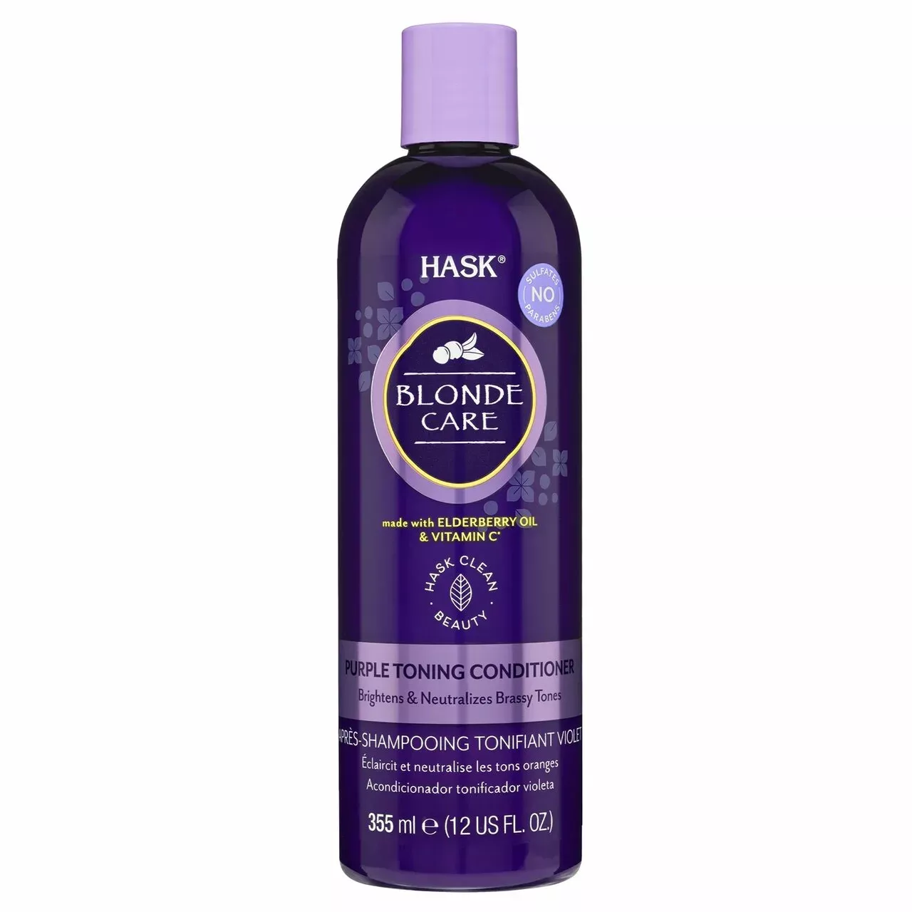 Hask Blonde Care Purple Toning Shampoo