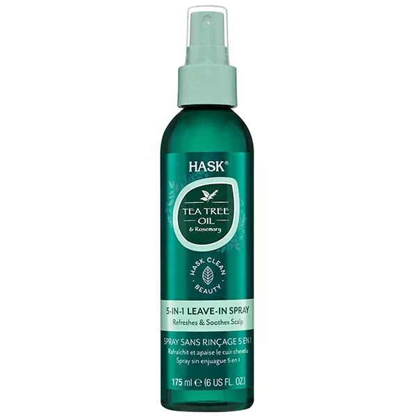 Hask Tea Tree Oil & Rosemary 5 in 1 Leave-In Spray 6oz
