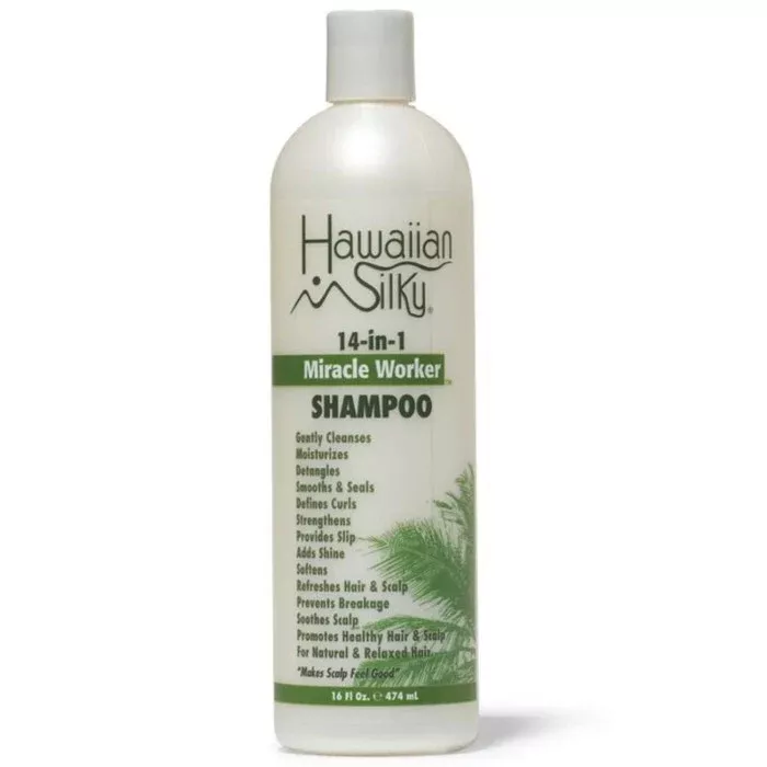 Hawaiian Silky 14 in 1 Miracle Worker Shampoo 16 Oz