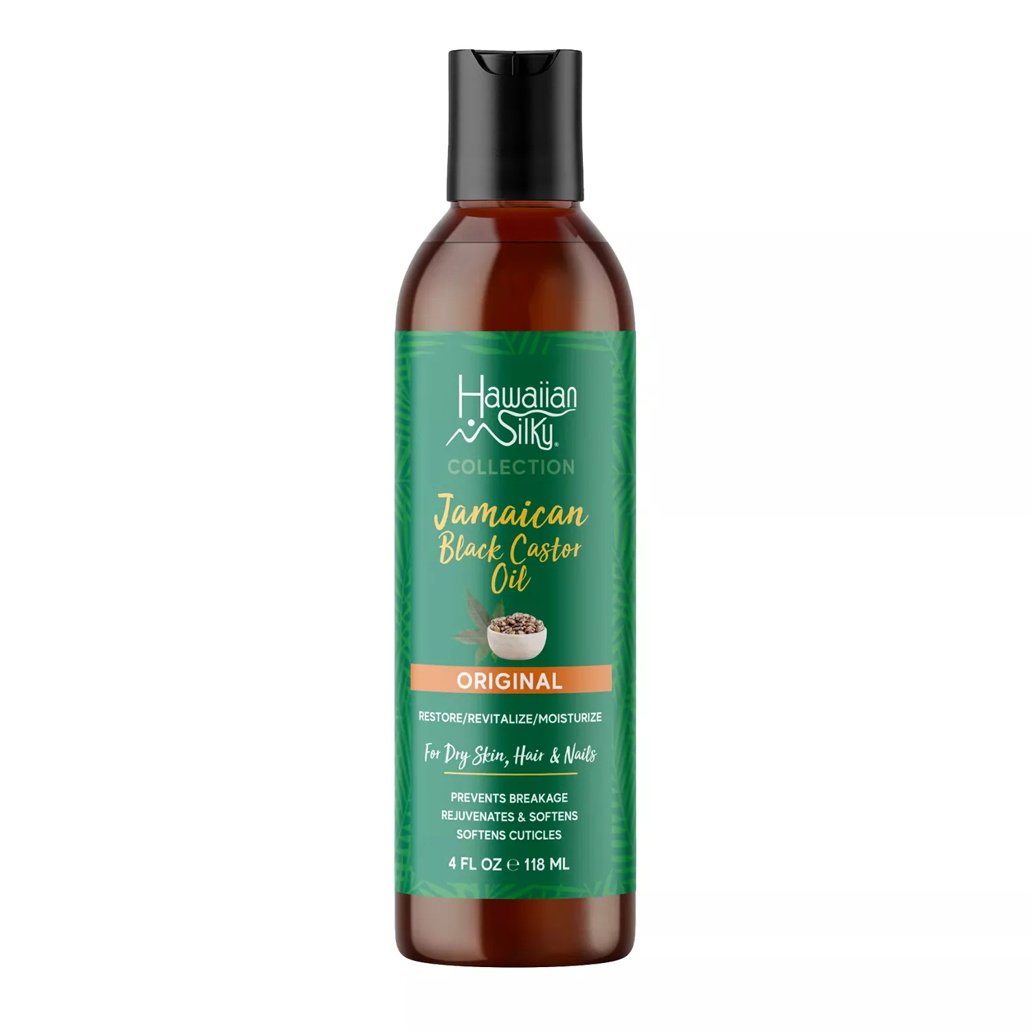 Hawaiian Silky Jamaican Black Castor Oil 4oz