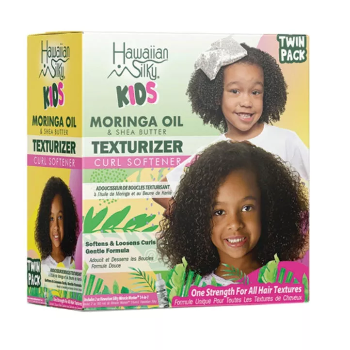 HAWAIIAN SILKY KIDS TEXTURIZER CURL SOFTENER TWIN PACK
