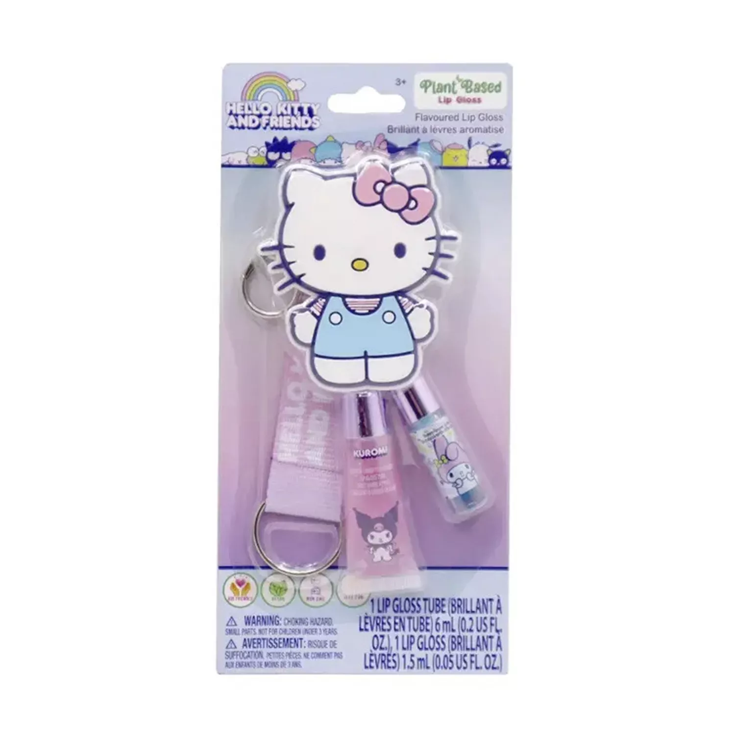 Hello Kitty & Friends Lip Gloss Bag Accessory Set