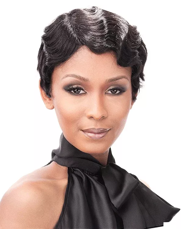 HH Finger Roll Human Hair Wig by It's a Wig