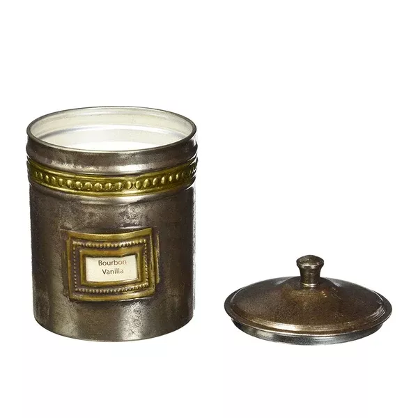 HIMALAYAN HANDMADE CANDLES CAFE TIN - BOURBON VANILA