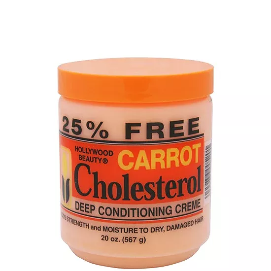 Hollywood Beauty Carrot Cholesterol Deep Conditioning Creme 20oz