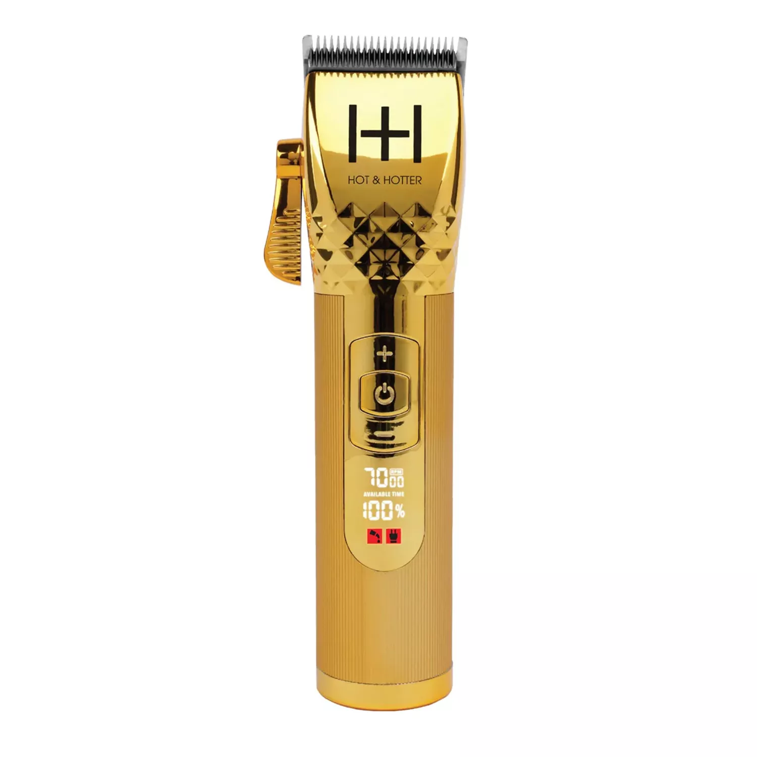 Hot & Hotter Professional Lithium Cordless Clipper Gold