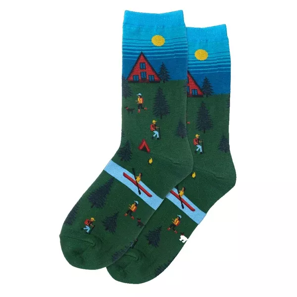 HOTSOX WOMEN’S CABINE SCENE CREW SOCKS