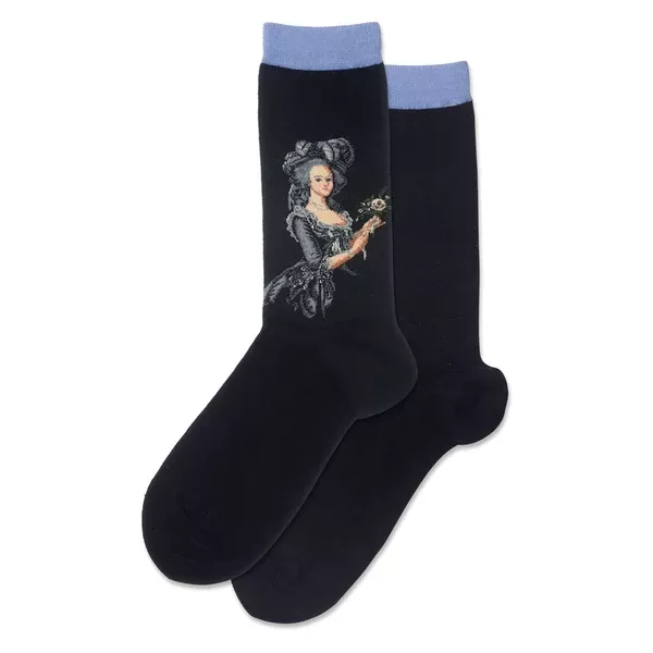 HOTSOX WOMEN’S MARIE ANTOINETTE FLORAL CREW SOCKS