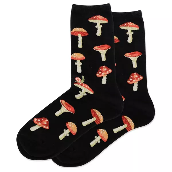 HOTSOX WOMEN’S MUSHROOMS CREW SOCKS