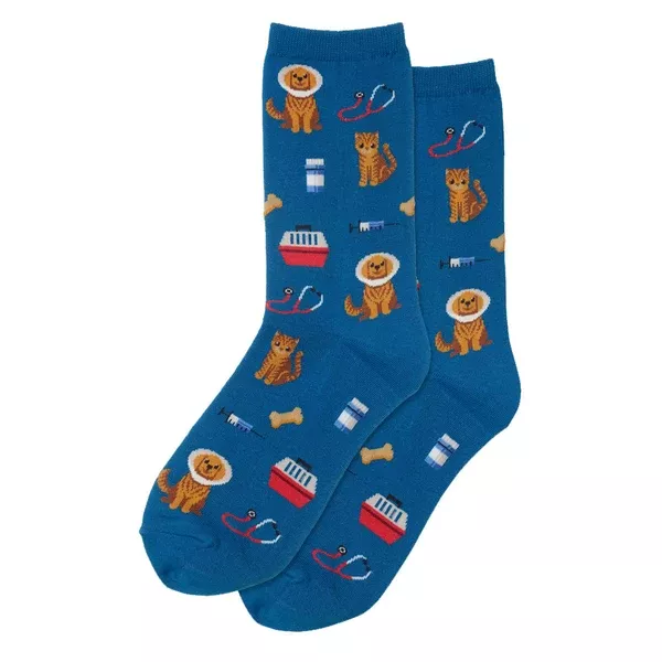 HOTSOX WOMEN’S VETERINARIAN CREW SOCKS