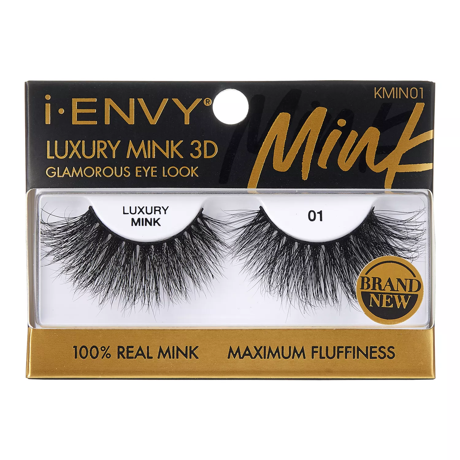 i Envy 100% Real Luxury Mink 3D Multi-Angle Curl Maximum Fluffiness Eyelashes 20mm