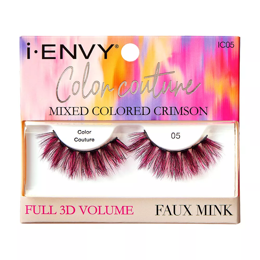 I ENVY BY KISS COLOR COUTURE MIXED FAUX MINK LASHES