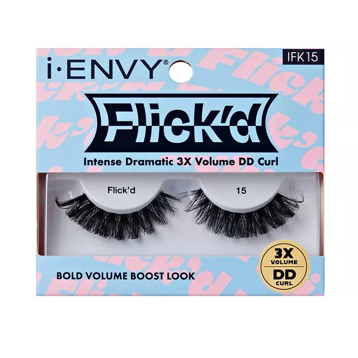 i-Envy by Kiss Flick’d Intense Dramatic 3X DD Curl Eyelashes