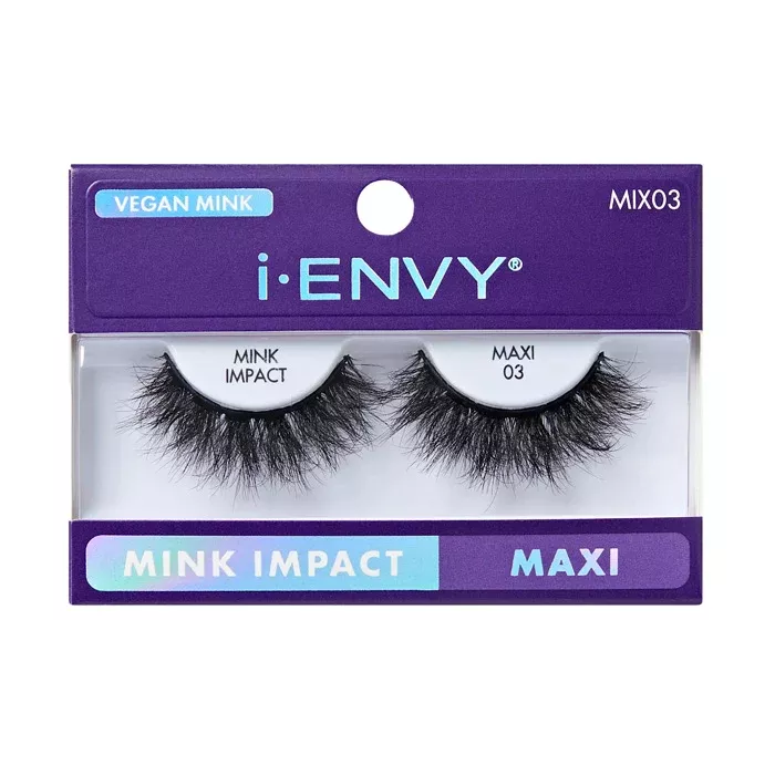 i-ENVY Mink Impact Vegan Lashes - MAXI COLLECTION
