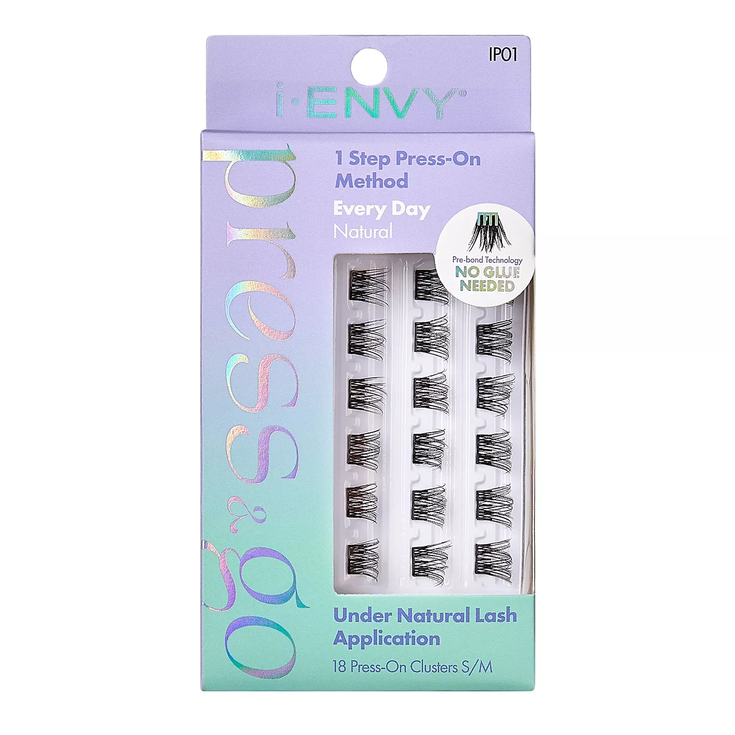 i Envy Press N Go Press-On Clusters Every Day Eyelash