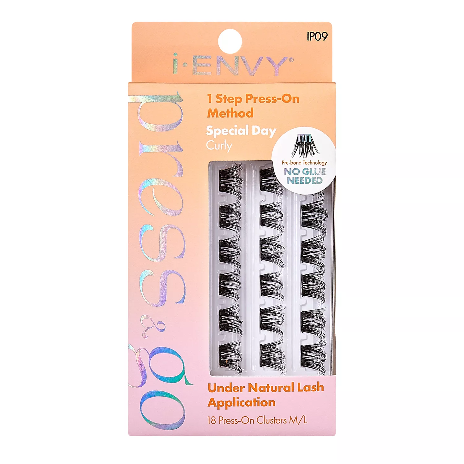 i Envy Press N Go Press-On Clusters Special Day Eyelash
