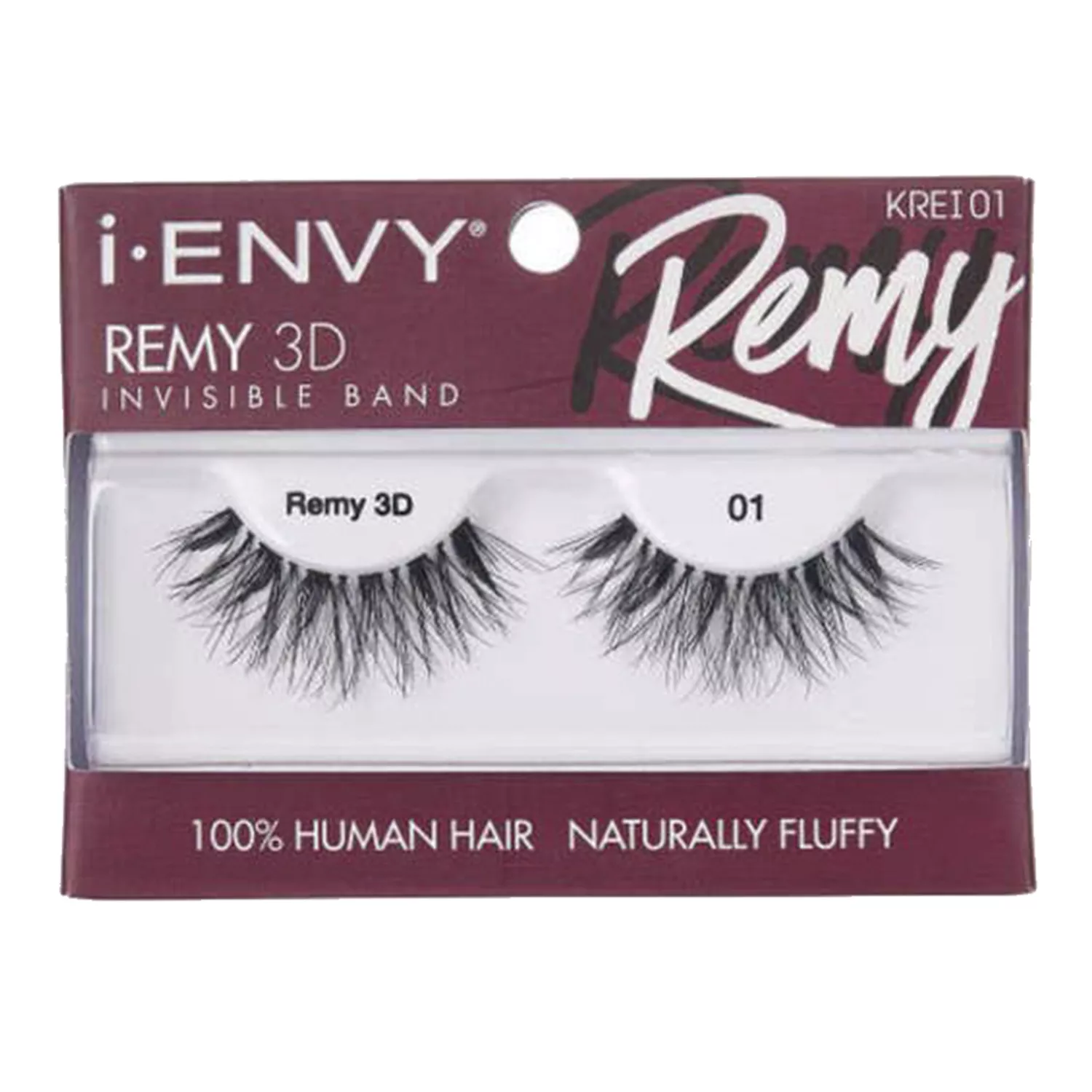 i ENVY Remy 3D Invisible Band 100% Human Hair Eyelashes