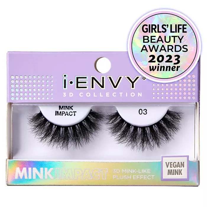 iENVY By Kiss 3D Collection Mink-Like Lashes – MINK IMPACT