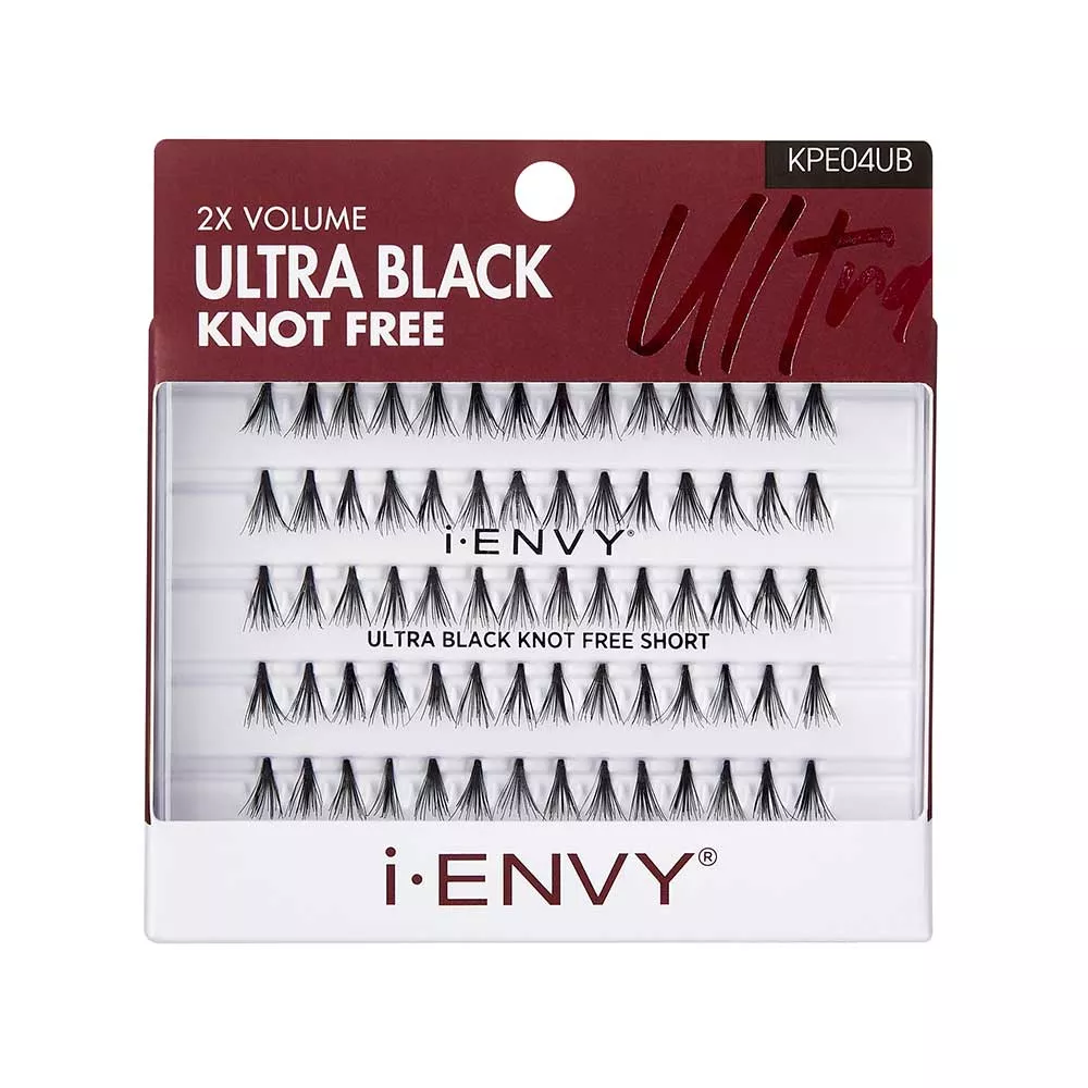 IENVY BY KISS ULTRA BLACK KNOT FREE INDIVIDURAL LASH