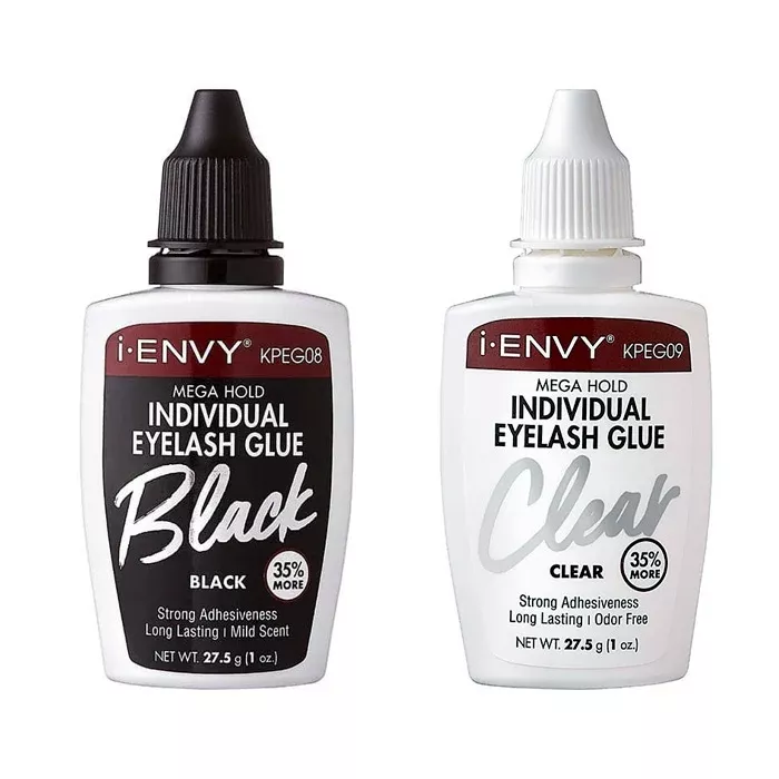 Ienvy Mega Hold Individual Eyelash Glue BLACK,CLEAR