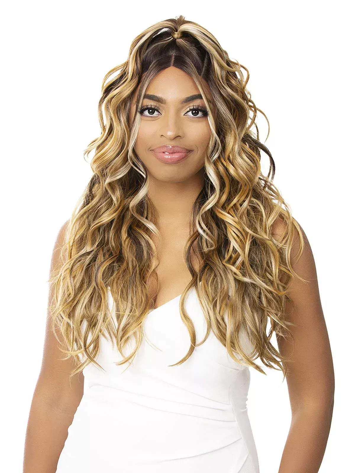 ILLUZE 360 LACE GLAM UP LOOSE WAVE 27″