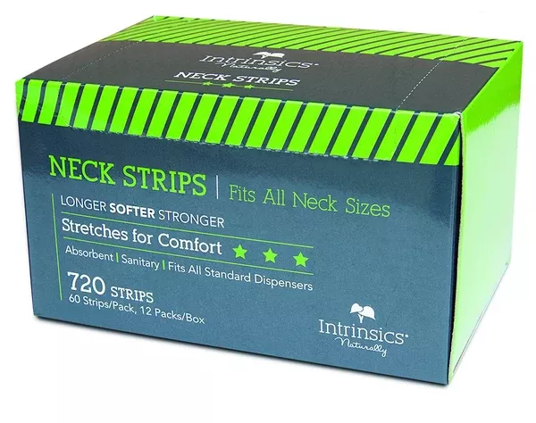 INTRINSICS Neck Strips Soft & strong, 60/pack