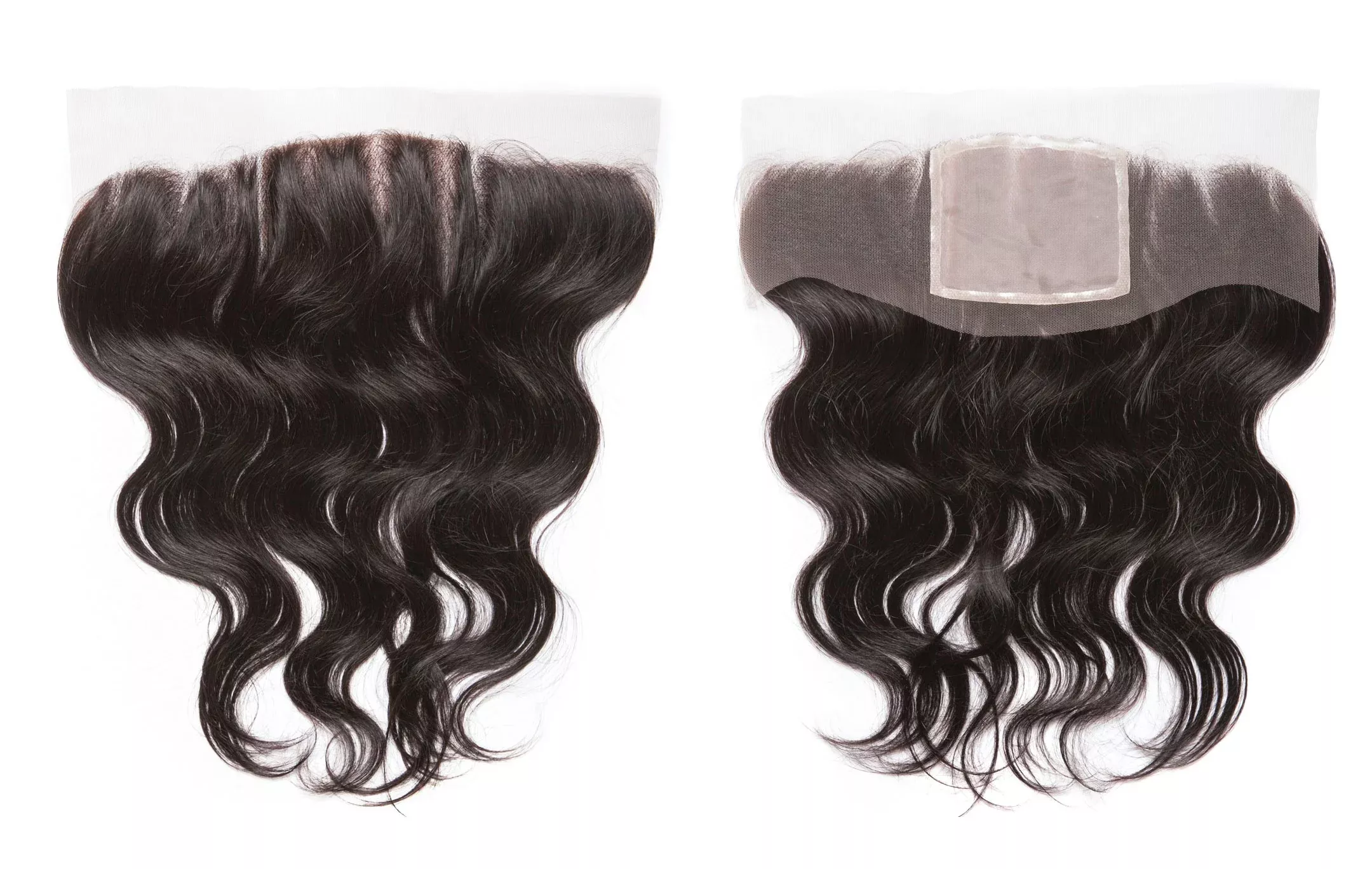ISIS Brazilian Raw 100% Human Hair Silk Base 13X4 Frontal Closure - BODY WAVE