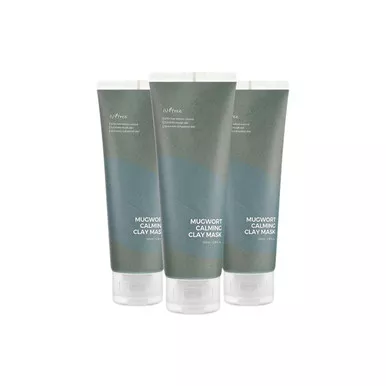 ISNTREE Mugwort Calming Clay Mask — 3x100 ml (3.38oz)
