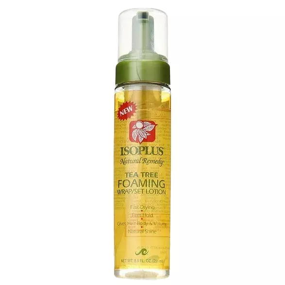 Isoplus Natural Remedy Tea Tree Foaming Wrap Set Lotion 8.5 oz