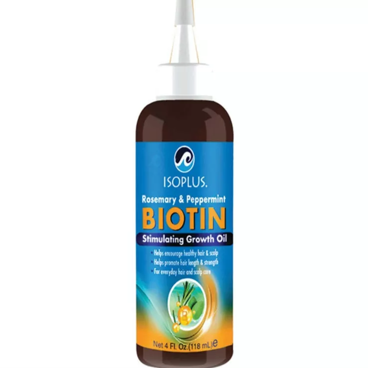 ISOPLUS ROSEMARY & PEPPERMINT BIOTIN GROWTH OIL 4 oz