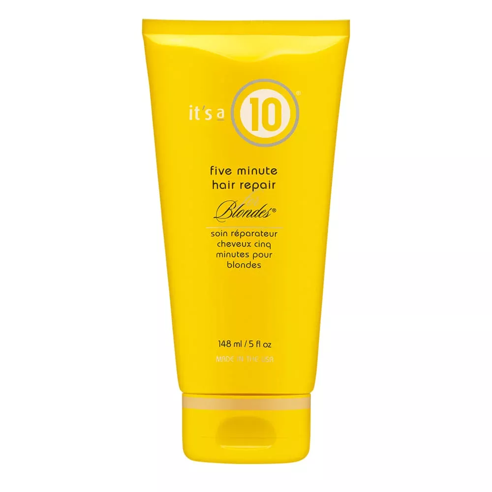 It’s a 10 Five Minute Hair Repair for Blondes 148ml/5oz