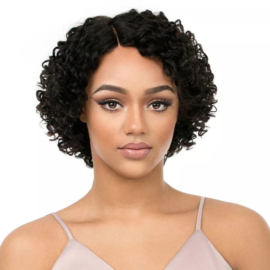 It's a Cap Weave 100% Human Hair Wig HH SECRET