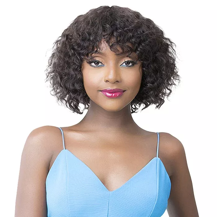 It's a Wig Human Hair Wig - WET N WAVY NATURAL DEEP WATER 12"