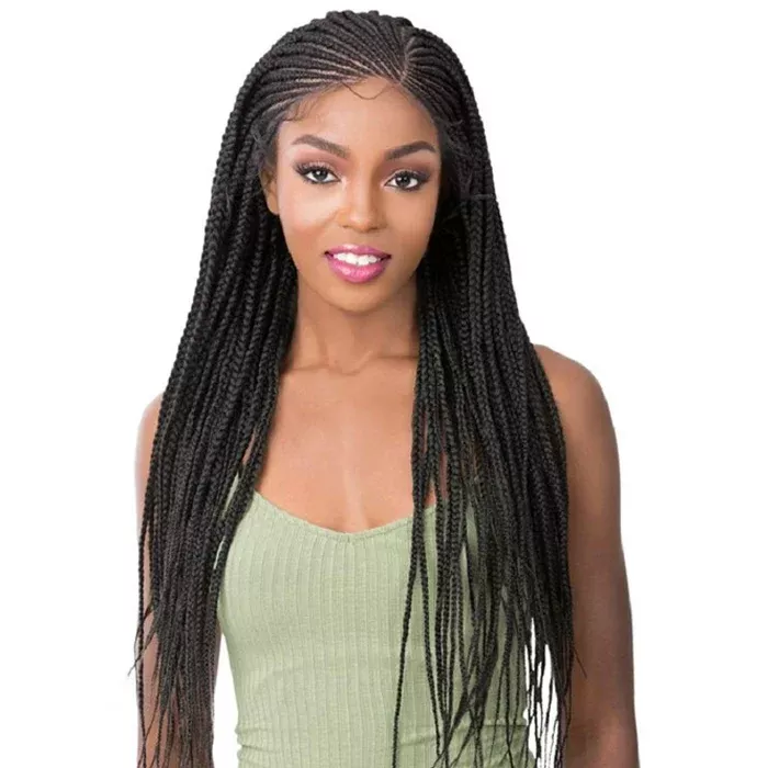 It's a Wig Lace Front Braided Wig - MICRO BOX BRAID