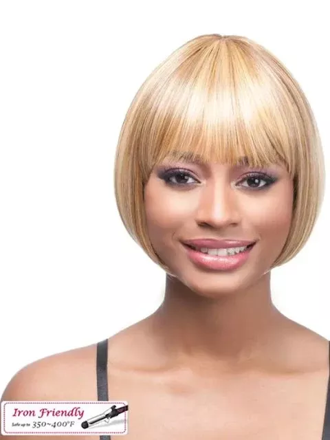 Its a Wig Quality Iron Friendly Full Wig -Q NANCY