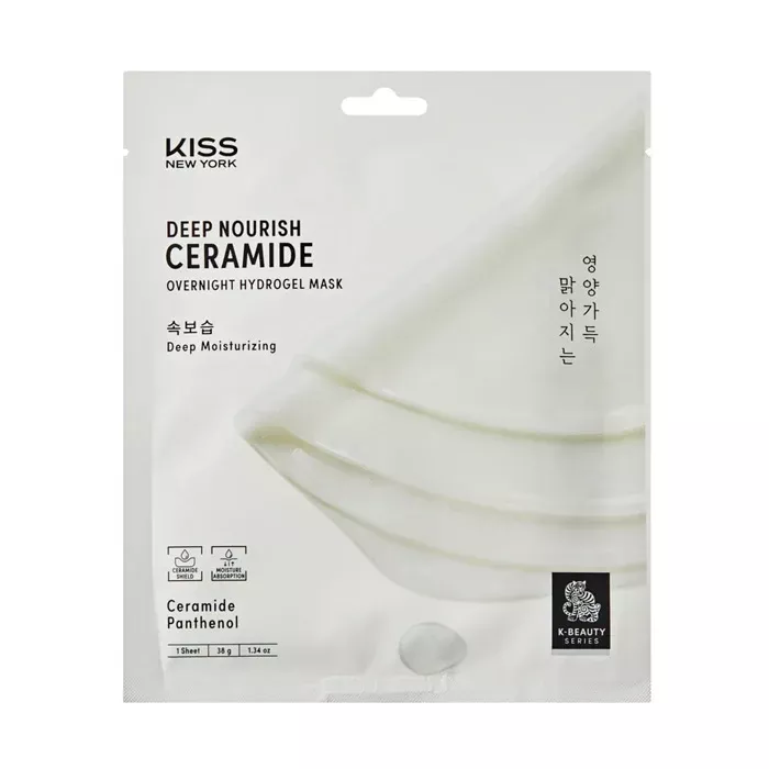 Ivy Beauty Kiss New York Deep Nourish Ceramide Overnight Hydrogel Mask